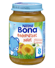 Nestle Bona hedelmaiset palat, яблоко персик, c 8 мес., 200 гр.