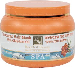 Health&Beauty Obliphica Oil Маска для волос с облепихой, 250 мл.