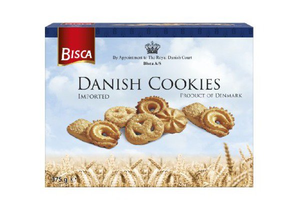 Печенье ассорти Bisca Danish Cookies, 375 гр.