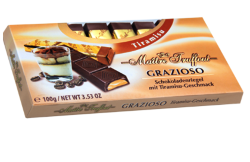Шоколад Maitre Truffout Grazioso Tiramisu, 100 гр.