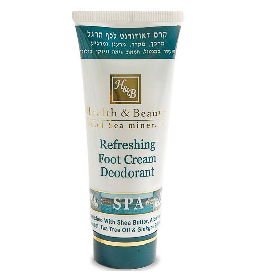 Крем дезодорант для ног H&B Refreshing Foot Cream Deodorant, 100 мл.