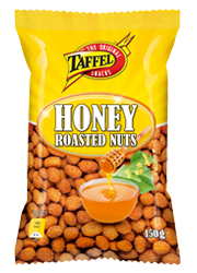 Арахис жареный с медом Taffel Honey Roasted Nuts, 150 гр.