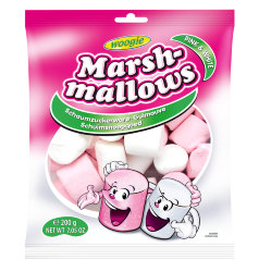 Маршмеллоу Marshmallows pink & white, 200 гр