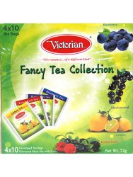 Черный чай ассорти Victorian faney tea collection, 4х10 пак.