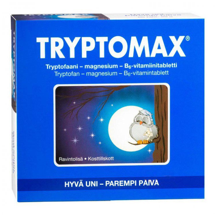 Tryptomax Magnesium Таблетки при стрессах и нарушении сна, 60 таб.