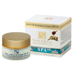 Крем для лица с медом и оливковым маслом H&B Olive Oil & Honey Cream, 50 мл.