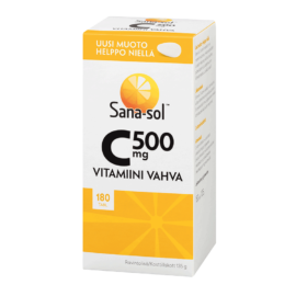 Витамин С Sana-sol C500mg vahva, 180 таб.