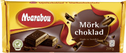 Шоколад тёмный Marabou Mork Choklad, 200 гр. 