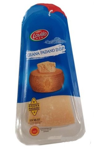 Сыр пармезан Lovilio Grana Padano, 200гр