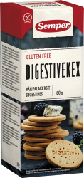 Печенье без глютена Semper Digestiykex, 150 гр.