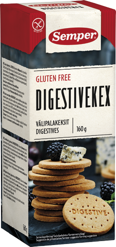 Печенье без глютена Semper Digestiykex, 150 гр.