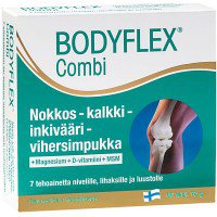 Bodyflex Combi nokkos kalkki inkivaari vihersimpukka, витамины для укрепления суставов, 60 таб.
