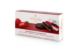 Шоколадные конфеты с марципаном Anthon Berg strawberry in champagne, клубника в шампанском, 220 гр.