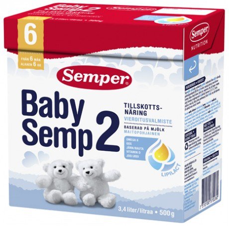Semper Baby Semp 2 от 6 месяцев, 500 гр.