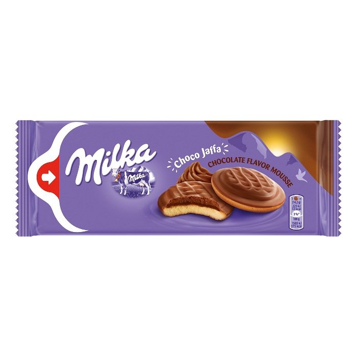 Milka Печенье с шоколадным муссом Chocolate mousse, 128 гр.