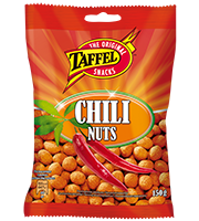 Арахис жареный чили Taffel Chili Nuts, 150 гр.