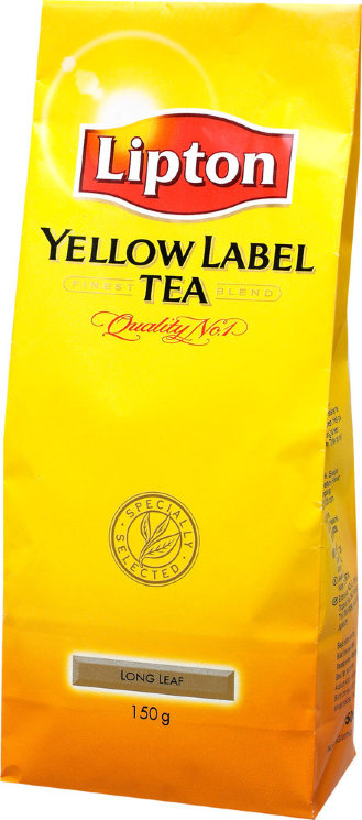 Чай черный листовой Lipton Yellow label tea, 500 гр.