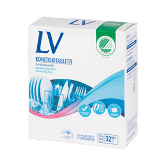 Гипоалергенные таблетки для ПММ LV, 40 шт