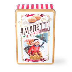 Печенье Amaretti Traditional, ж/б, 200 гр.
