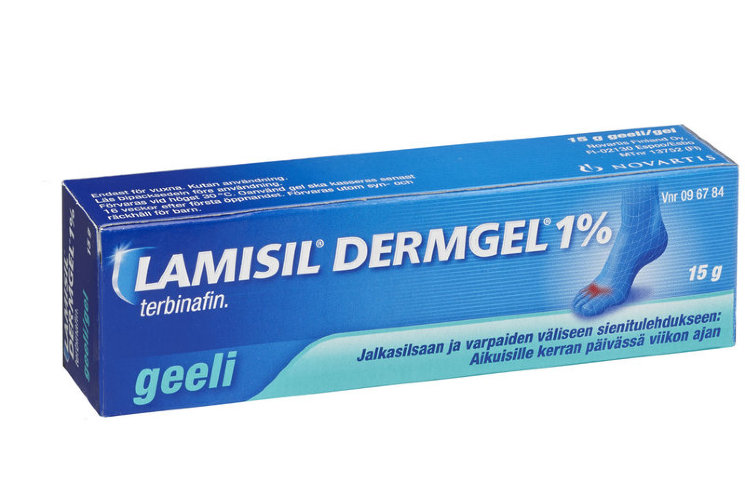 Lamisil Dermgel 1% Ламизил дермгель противогрибковый, 15 гр.