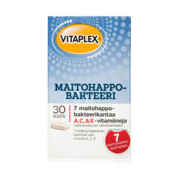Молочнокислые бактерии Vitaplex Maitohappobakteeri, 30 капс. 