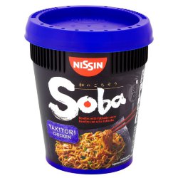 Лапша быстрого приготовления Nissin Soba Yakitori Chicken