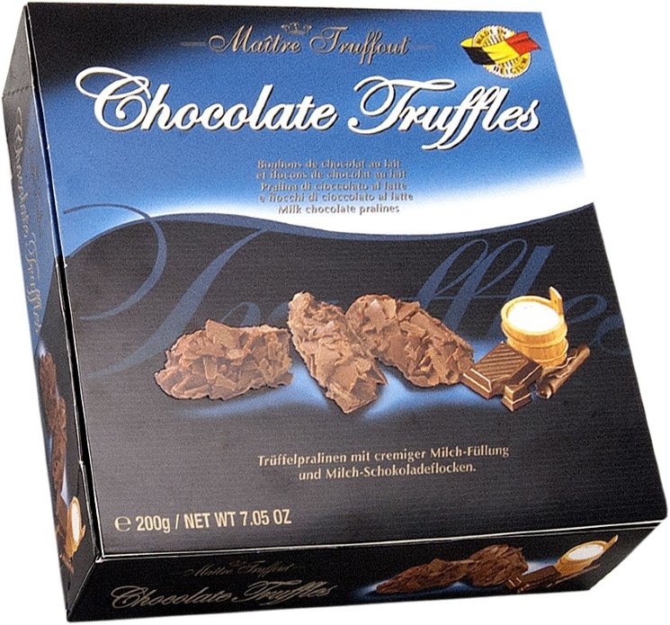 Шоколадные трюфели Maitre Truffout, Chocolate Truffles, 200 гр.