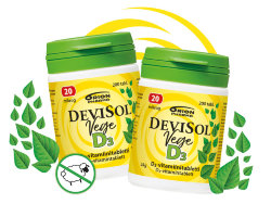 Витамины Д3 DeviSol Vege Vitamin D3, 20 mkg.,200 шт.