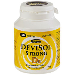 Витамины Д3 Devisol Strong D3, 50mkg, 100 таб.