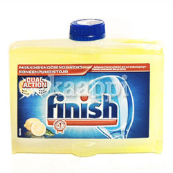 Жидкость Finish Dual Action Lemon для чистки посудомоек, 250 мл