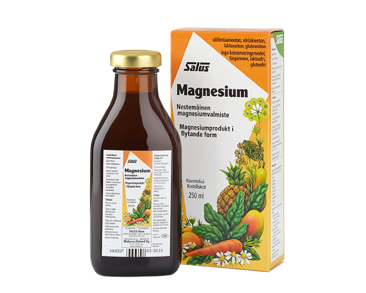 Магний с растительными экстрактами Salus Magnesium, 250 мл.