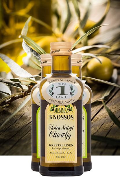 Оливковое масло Memmas Knossos Extra neitsyt, 500 мл.