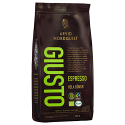 Кофе в зернах Arvid Nordquist GIUSTO Espresso, 500 гр.
