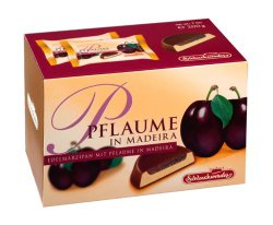 Марципан печенье с черносливом Pelaume in Madeira, 300 гр.