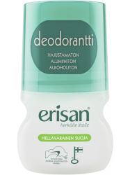 Дезодорант Erisan, нежный и гипоаллергенный, 50 мл.