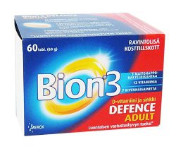 Витаминно-минеральный комплекс Bion3 Defence Adult, 60 табл.