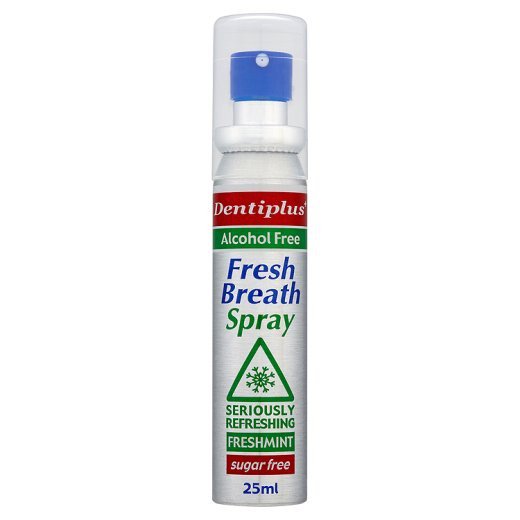 Dentiplus Breath Fresh спрей для свежего дыхания, безалкогольный, 25 мл.