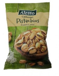 Фисташки Alesto Pistachios, жареные с солью, 250 гр.