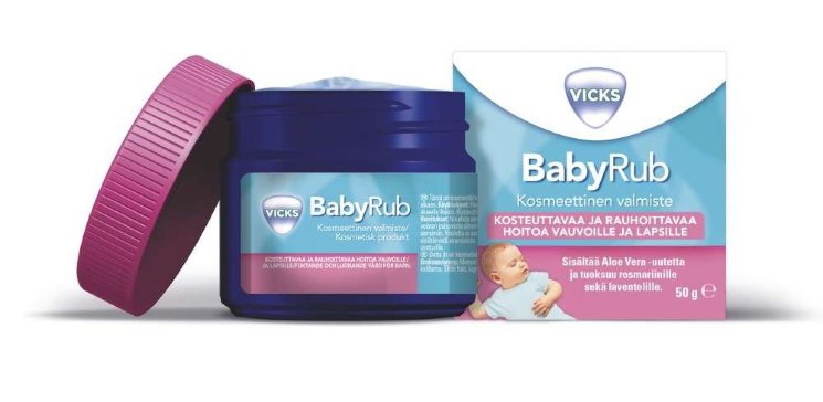 Бальзам для детей Vicks BabyRub, от 6 мес., 50 гр.