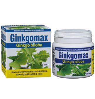 Ginkgomax (Гингомакс) при нарушении кровообращения, 120 табл.