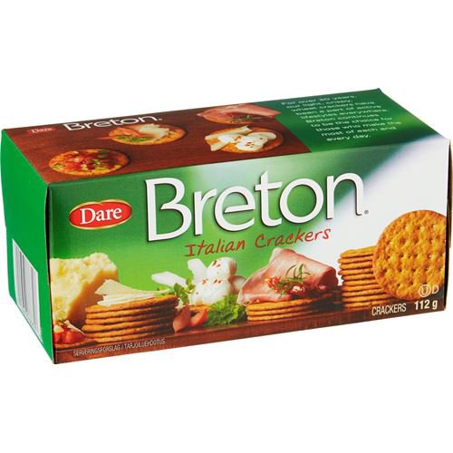 Breton Italian Cracker крекеры итальянские, 112 гр.