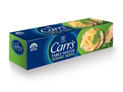 Carr’s Table Water крекеры с сыром и кунжутом, 125 гр.