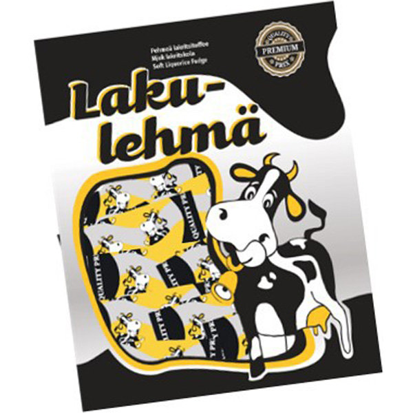 Конфеты "коровка" с лакрицей Lakulehma, 500 гр.