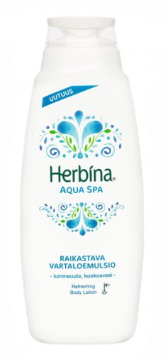 Лосьон для тела освежающий Herbina Aqua Spa, 400 мл.