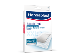 Пластырь Hansaplast Sensitive Antibacterial, 1мх6см
