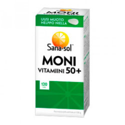 Мультивитамины Sana-sol MONI 50+ 120таб., комплекс для мужчин и женщин