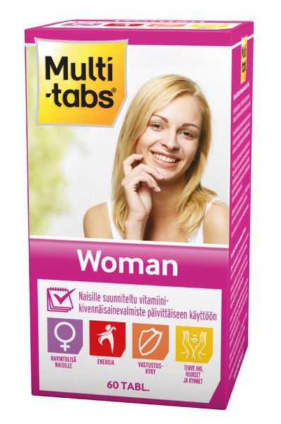 Мультивитамины для женщин Multi-tabs Woman, 60 табл.