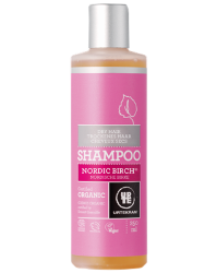 Березовый шампунь д/сухих волос Urtekram Shampoo Nordic Birch, 250 мл.