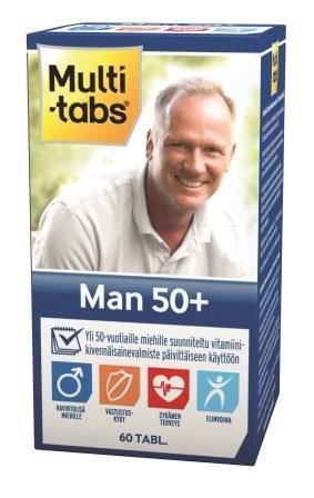 Мультивитамины для мужчин Multi-tabs Man 50+, 60 табл.