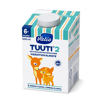 Valio Tuuti 2 Детская готовая молочная смесь от 6 мес., 500 гр.